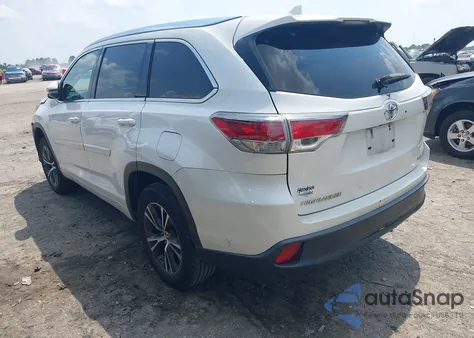 2016 Toyota Highlander Xle V6 from USA, damaged, VIN 5TDKKRFH7GS122432